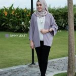 Sunny Violet Outer Lengan Panjang by Bayleaf