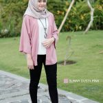 Sunny Dusty Pink Outer Lengan Panjang by Bayleaf